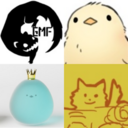 A joint booth of 4 stores GMF WORKS/ Kotori no Subako/ BBBird/ Chihuahua Kaiseki