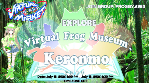 Explore the virtual frog museum with the frog pond!
