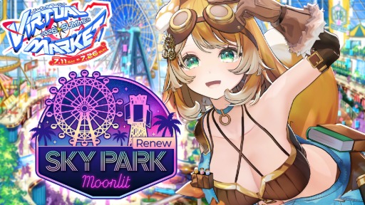 A calming night-time stroll in VR! 🌙 Explore & sleep! #vket2026summer【#BonnieBarkswell】