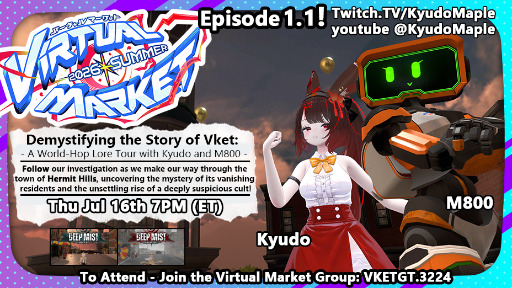 Vket Lore Tour Episode 1.1 The mystery of Hermit Hills