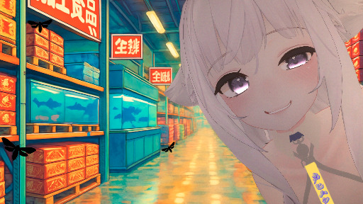 Vket hangout with Moth!　Vketの遊ぶと声ヒムシ！