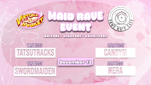 Yume Maid Cafe Rave Event 